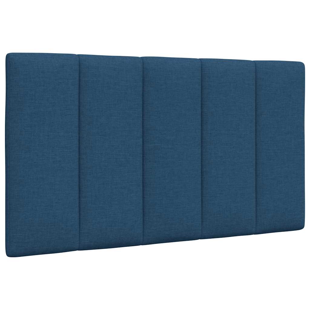 Vidaxl hoofdbordkussen hanko 90 cm stof blauw