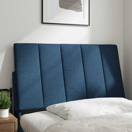 Vidaxl hoofdbordkussen hanko 90 cm stof blauw