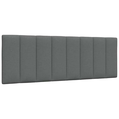 Vidaxl hoofdbordkussen hanko 120 cm stof grijs