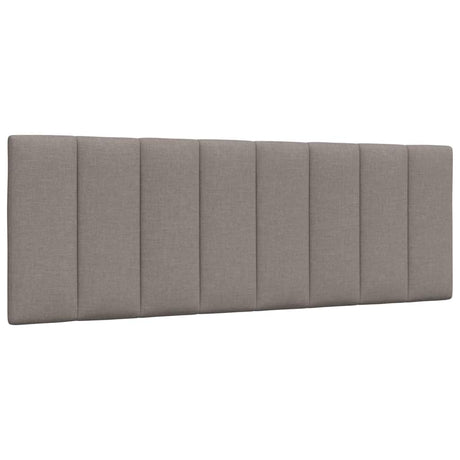 Vidaxl hoofdbordkussen hanko 140 cm stof taupe