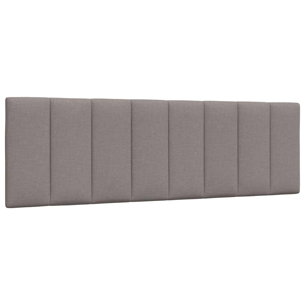 Vidaxl hoofdbordkussen hanko 160 cm stof taupe