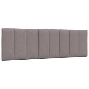 Vidaxl hoofdbordkussen hanko 160 cm stof taupe