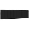 Vidaxl hoofdbordkussen hanko 180 cm stof zwart