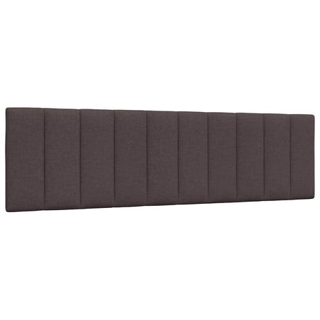 Vidaxl hoofdbordkussen hanko 180 cm stof donkerbruin