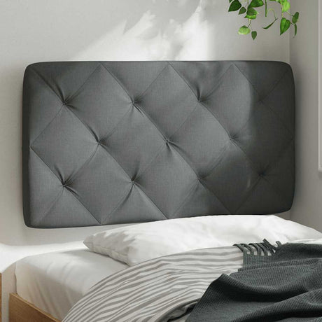 Vidaxl hoofdbordkussen 80 cm stof donkergrijs