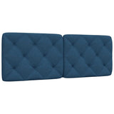 Vidaxl hoofdbordkussen 140 cm stof blauw