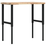 VidaXL Rechteckige Werkbank 100x60x(73-99,5) cm Massives Akazienholz