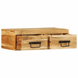 Vidaxl tv-meubel wandmontage 60x30x19 cm massief acaciahout