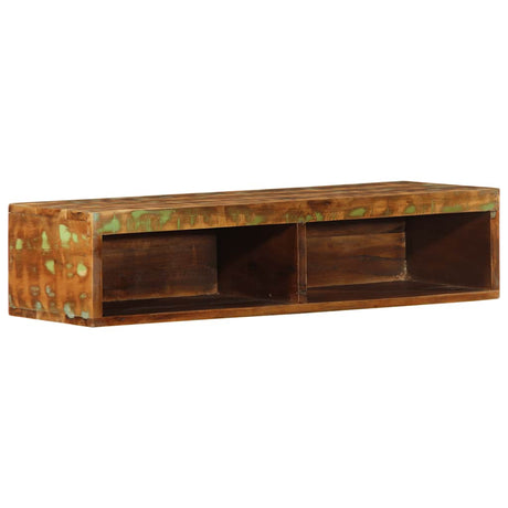 Vidaxl tv-meubel wandmontage 80x30x19 cm massief gerecycled hout