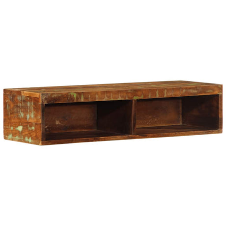 Vidaxl tv-meubel wandmontage 80x30x19 cm massief gerecycled hout