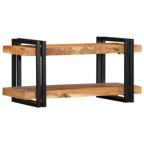 Vidaxl wandschap 70x33x35 cm massief acaciahout