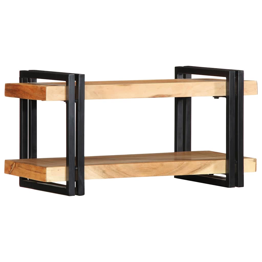Vidaxl wandschap 70x33x35 cm massief acaciahout