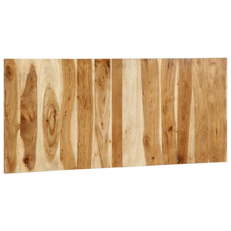 Vidaxl hoofdbord 120 cm massief acaciahout