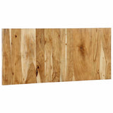 Vidaxl hoofdbord 120 cm massief acaciahout