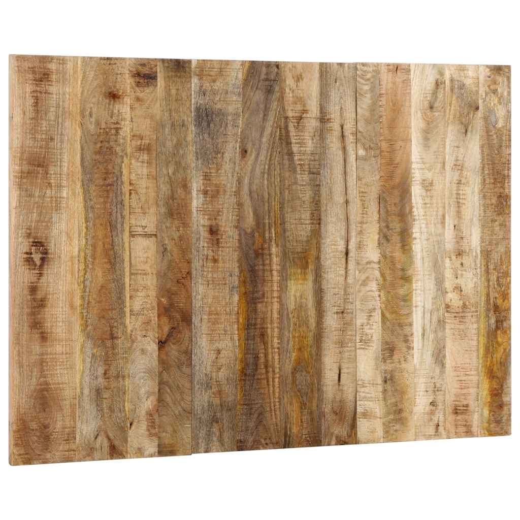 Vidaxl hoofdbord 120 cm massief ruw mangohout