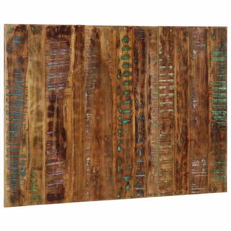 Vidaxl hoofdbord 120 cm massief gerecycled hout meerkleurig