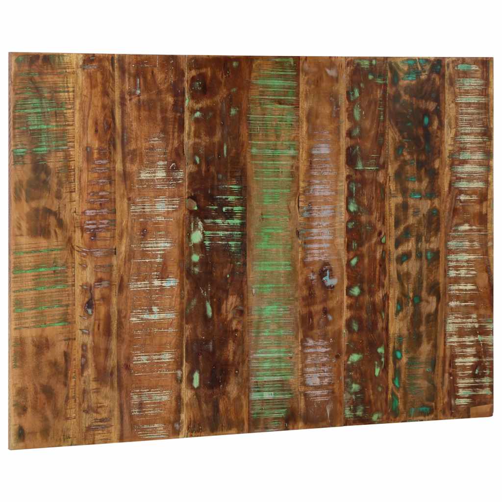 Vidaxl hoofdbord 120 cm massief gerecycled hout meerkleurig