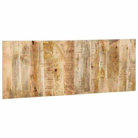 Vidaxl hoofdbord 140 cm massief ruw mangohout