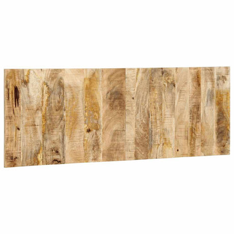 Vidaxl hoofdbord 140 cm massief ruw mangohout