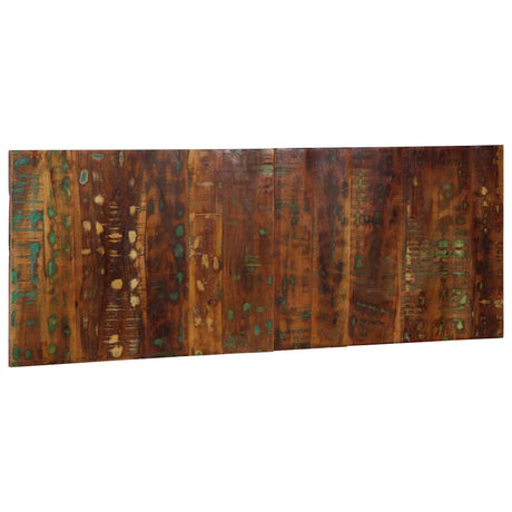 Vidaxl hoofdbord 140 cm massief gerecycled hout meerkleurig