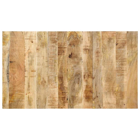 Vidaxl hoofdbord 140 cm massief ruw mangohout