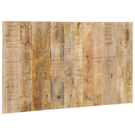 Vidaxl hoofdbord 140 cm massief ruw mangohout