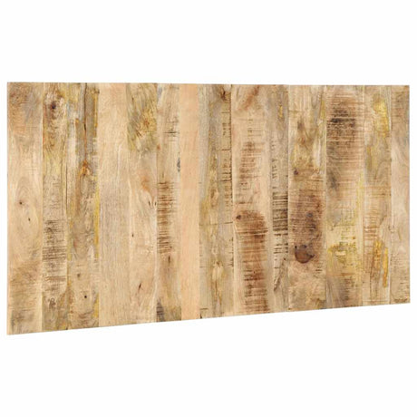 Vidaxl hoofdbord 160 cm massief ruw mangohout