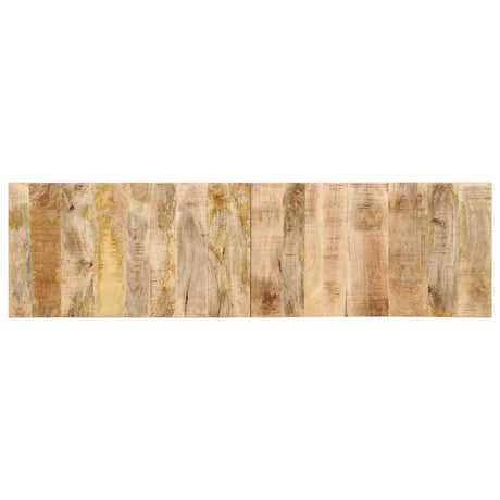 Vidaxl hoofdbord 180 cm massief ruw mangohout