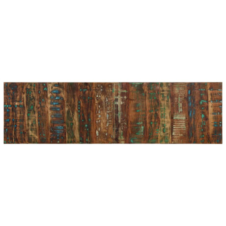 Vidaxl hoofdbord 180 cm massief gerecycled hout meerkleurig