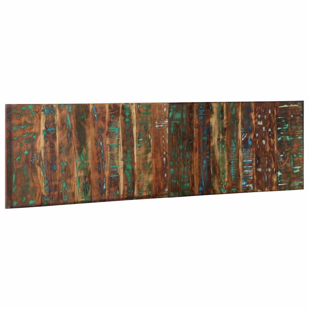 Vidaxl hoofdbord 180 cm massief gerecycled hout meerkleurig