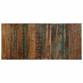 Vidaxl hoofdbord 180 cm massief gerecycled hout meerkleurig