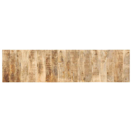 Vidaxl hoofdbord 200 cm massief ruw mangohout