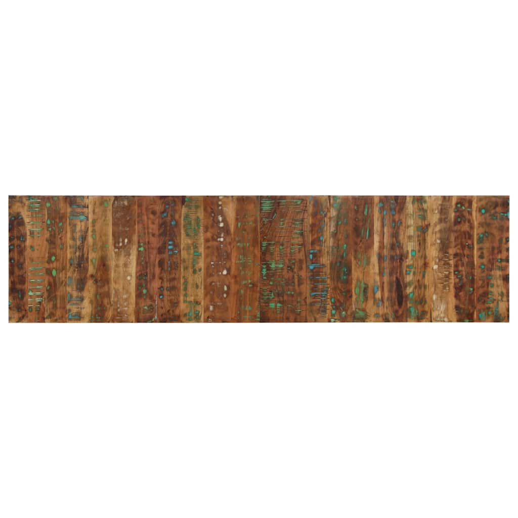 Vidaxl hoofdbord 200 cm massief gerecycled hout meerkleurig