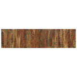 Vidaxl hoofdbord 200 cm massief gerecycled hout meerkleurig