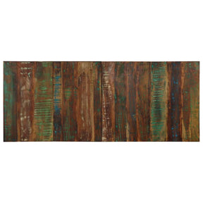 Vidaxl hoofdbord 200 cm massief gerecycled hout meerkleurig