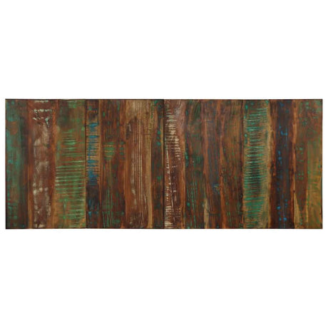 Vidaxl hoofdbord 200 cm massief gerecycled hout meerkleurig