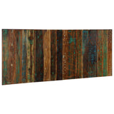 Vidaxl hoofdbord 200 cm massief gerecycled hout meerkleurig