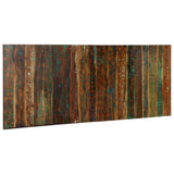 Vidaxl hoofdbord 200 cm massief gerecycled hout meerkleurig