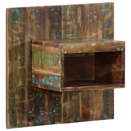 Vidaxl nachtkastje 50x27x50 cm massief gerecycled hout meerkleurig