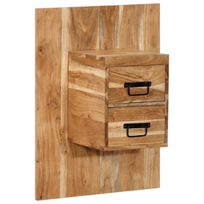 Vidaxl nachtkastje 60x32x80 cm massief acaciahout