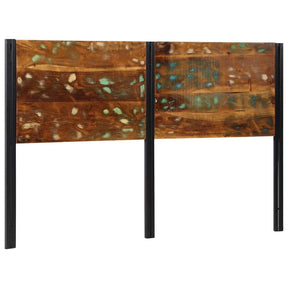 Vidaxl hoofdeinde 160 cm massief gerecycled en ijzer