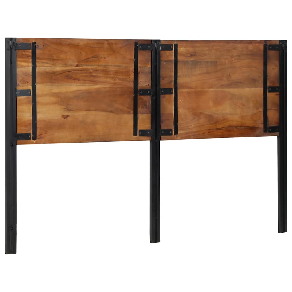Vidaxl hoofdeinde 160 cm massief gerecycled en ijzer