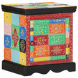 Vidaxl nachtkastje 40x35x45 cm massief mangohout mango