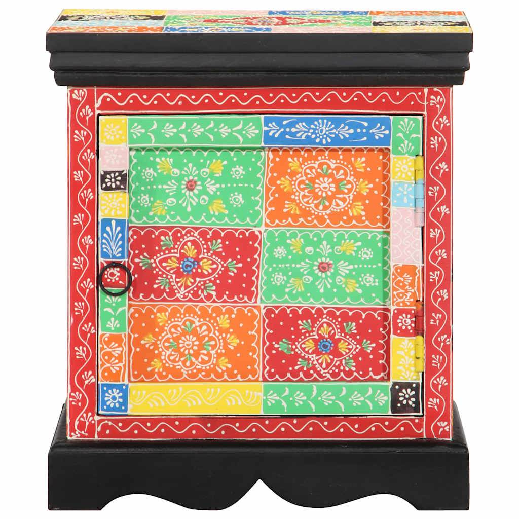 Vidaxl nachtkastje 40x35x45 cm massief mangohout mango