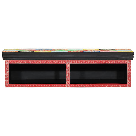 Vidaxl tv-kast multikleur 80 x 30 x 22 cm bewerkt hout