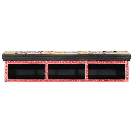 Vidaxl tv-kast multikleur 100 x 30 x 22 cm bewerkt hout