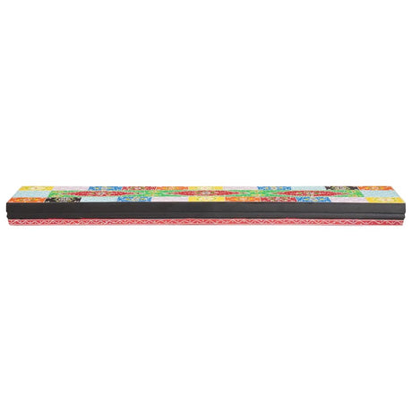 Vidaxl wandschappen muurmontage multikleur 100 x 20 x 6 cm