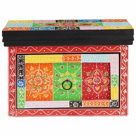 Vidaxl nachtkastje met lade multikleur 40 x 30 x 28 cm