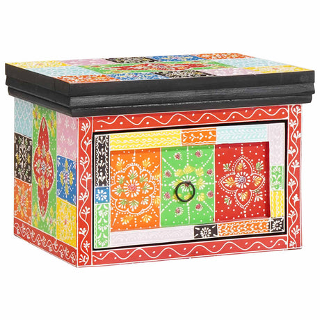 Vidaxl nachtkastje 2 st multikleur 40 x 30 x 28 cm