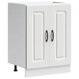 Vidaxl spoelbakonderkast kalmar 60x46x81,5 cm bewerkt hout wit